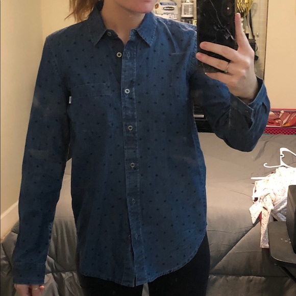 Button down denim Vans shirt - Picture 5 of 6